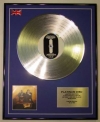 LIGHTHOUSE FAMILY/LTD EDITION CD PLATINUM DISC/OCEAN DRIVE