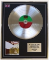 LED ZEPPELIN/LTD EDITION CD PLATINUM DISC/LED ZEPPELIN II