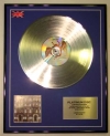 LED ZEPPELIN/LTD EDITION CD PLATINUM DISC/PHYSICAL GRAFFITI