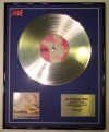 PINK/LTD EDITION CD PLATINUM DISC/MISSUNDAZTOOD