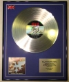 N.W.A./LTD EDITION CD PLATINUM DISC/STRAIGHT OUTTA COMPTON