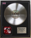 METALLICA/LTD EDITION CD PLATINUM DISC/KILL 'EM ALL