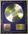 THE WHO/LTD EDITION CD PLATINUM DISC/WHO ARE YOU