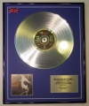 U2/LTD EDITION CD PLATINUM DISC/RATTLE & HUM
