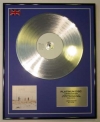TRAVIS/LTD EDITION CD PLATINUM DISC/THE MAN WHO