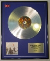STATUS QUO/LTD EDITION CD PLATINUM DISC/RECORD/DON'T STOP