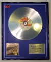 STATUS QUO/LTD EDITION CD PLATINUM DISC/RECORD/12 GOLD BARS