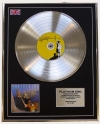 SUPERTRAMP/LTD EDITION CD PLATINUM DISC/RECORD/BREAKFAST IN AMERICA