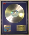 SAXON/LTD EDITION CD PLATINUM DISC/RECORD/THE BEST OF SAXON
