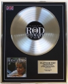 ROD STEWART/LTD EDITION CD PLATINUM DISC/RECORD/THE STORY SO FAR - THE VERY BEST OF