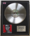 THE ROLLING STONES/LTD EDITION CD PLATINUM DISC/RECORD/TATTOO YOU