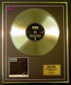 QUEEN & PAUL RODGERS/LIMITED EDITION/CD GOLD DISC/ALBUM 