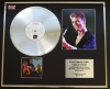 DAVID BOWIE/ CD PLATINUM DISC/RECORD/ & PHOTO DISPLAY/LIMITED EDITION/LET'S DANCE