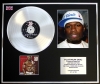 50 CENT/ CD PLATINUM DISC/RECORD/ & PHOTO DISPLAY/LIMITED EDITION/GET RICH OR DIE TRYIN'