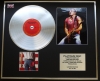 BRUCE SPRINGSTEEN/CD PLATINUM DISC & PHOTO DISPLAY/LIMITED EDITION/BORN IN THE USA