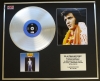 ELVIS PRESLEY/CD PLATINUM DISC & PHOTO DISPLAY/LIMITED EDITION/