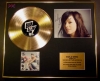 LILY ALLEN/CD GOLD DISC & SIGNED PHOTO/COA