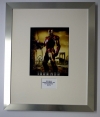 ROBERT DOWNEY JR./AWESOME SHOT IN IRON MAN SUIT/SIGNED PHOTO/FRAMED/COA