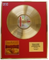 ALICE IN CHAINS/LTD. EDITION CD GOLD DISC/RECORD/DIRT