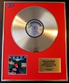 BAY CITY ROLLERS/LTD. EDITION CD GOLD DISC/RECORD/ONCE UPON A STAR