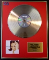 SHOLA AMA/LTD. EDITION CD GOLD DISC/RECORD/