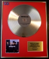 ANOTHER LEVEL/LTD. EDITION CD GOLD DISC/RECORD/