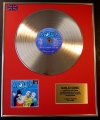AQUA/LTD. EDITION CD GOLD DISC/RECORD/AQUARIUM
