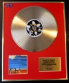 THE BOOMTOWN RATS/LTD. EDITION CD GOLD DISC/RECORD/