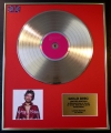 MARY J. BLIGE/LTD. EDITION CD GOLD DISC/RECORD/