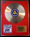 IRON MAIDEN/LTD. EDITION CD GOLD DISC/RECORD/
