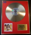 BANANARAMA/LTD. EDITION CD GOLD DISC/RECORD/GREATEST HITS