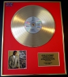 BOBBY BROWN/LIMITED EDITION/CD GOLD DISC/RECORD/