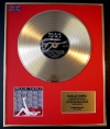 MYLENE FARMER/LIMITED EDITION/CD GOLD DISC/RECORD/