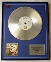 DAVID BOWIE/LTD EDITION CD PLATINUM DISC/RECORD/HUNKY DORY
