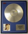 SHOLA AMA/LIMITED EDITION/CD PLATINUM DISC/RECORD/MUCH LOVE