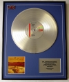 ALICE IN CHAINS/LIMITED EDITION/CD PLATINUM DISC/RECORD/DIRT