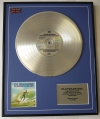 THE BEACH BOYS/LIMITED EDITION/CD PLATINUM DISC/RECORD/20 GOLDEN GREATS