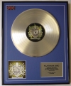 THE AUTOMATIC/LIMITED EDITION/CD PLATINUM DISC/RECORD/NOT ACCEPTED ANYWHERE