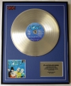 AQUA/LIMITED EDITION/CD PLATINUM DISC/RECORD/AQUARIUM