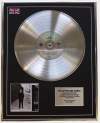 BLACK/LIMITED EDITION/CD PLATINUM DISC/RECORD/WONDERFUL LIFE