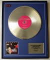 BLONDIE/LIMITED EDITION/CD PLATINUM DISC/RECORD/PLASTIC LETTERS