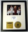 ABBA/PHOTO & CD DISPLAY LTD. EDITION OF THE ALBUM GOLD