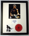 BRUCE SPRINGSTEEN/PHOTO & CD DISPLAY LTD. EDITION OF THE ALBUM BORN TO RUN