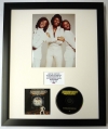 THE BEE GEES/PHOTO & CD DISPLAY LTD. EDITION OF THE ALBUM SATURDAY NIGHT FEVER