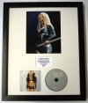BRITNEY SPEARS/PHOTO & CD DISPLAY LTD. EDITION OF THE ALBUM GREATEST HITS:MY PREROGATIVE