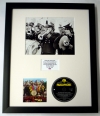 THE BEATLES/PHOTO & CD DISPLAY LTD. EDITION OF THE ALBUM SGT. PEPPER'S LONELY HEARTS CLUB BAND