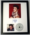 ELVIS PRESLEY/PHOTO & CD DISPLAY LTD. EDITION OF THE ALBUM LOVE SONGS