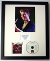 DAVID BOWIE/PHOTO & CD DISPLAY LTD. EDITION OF THE ALBUM NEVER LET ME DOWN