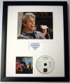 DAVID BOWIE/PHOTO & CD DISPLAY LTD. EDITION OF THE ALBUM LET'S DANCE