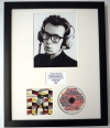 ELVIS COSTELLO/PHOTO & CD DISPLAY LTD. EDITION OF THE ALBUM THE BEST OF - THE FIRST 10 YEARS